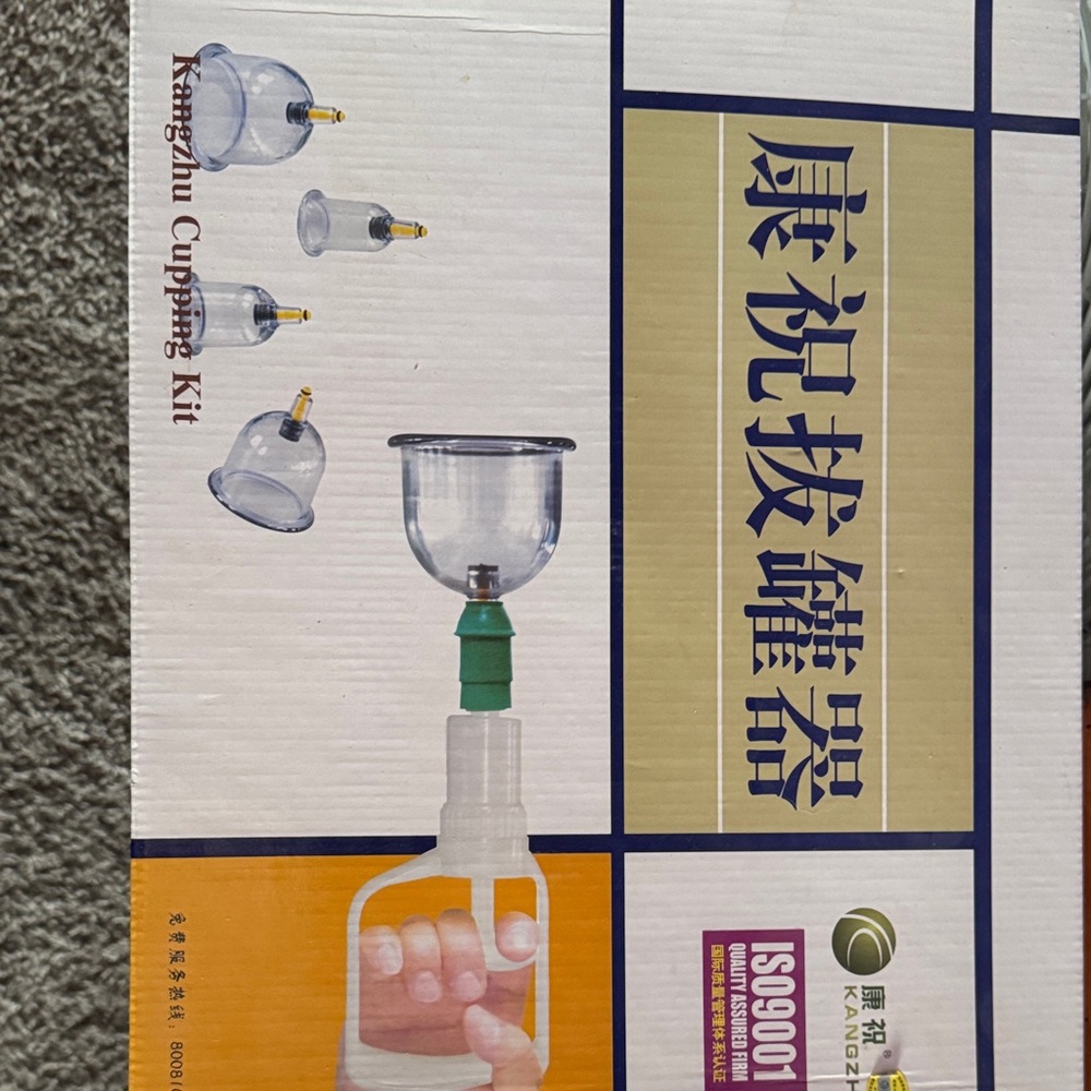 Kangzhu Cupping Kit  and Belletazze bell cups